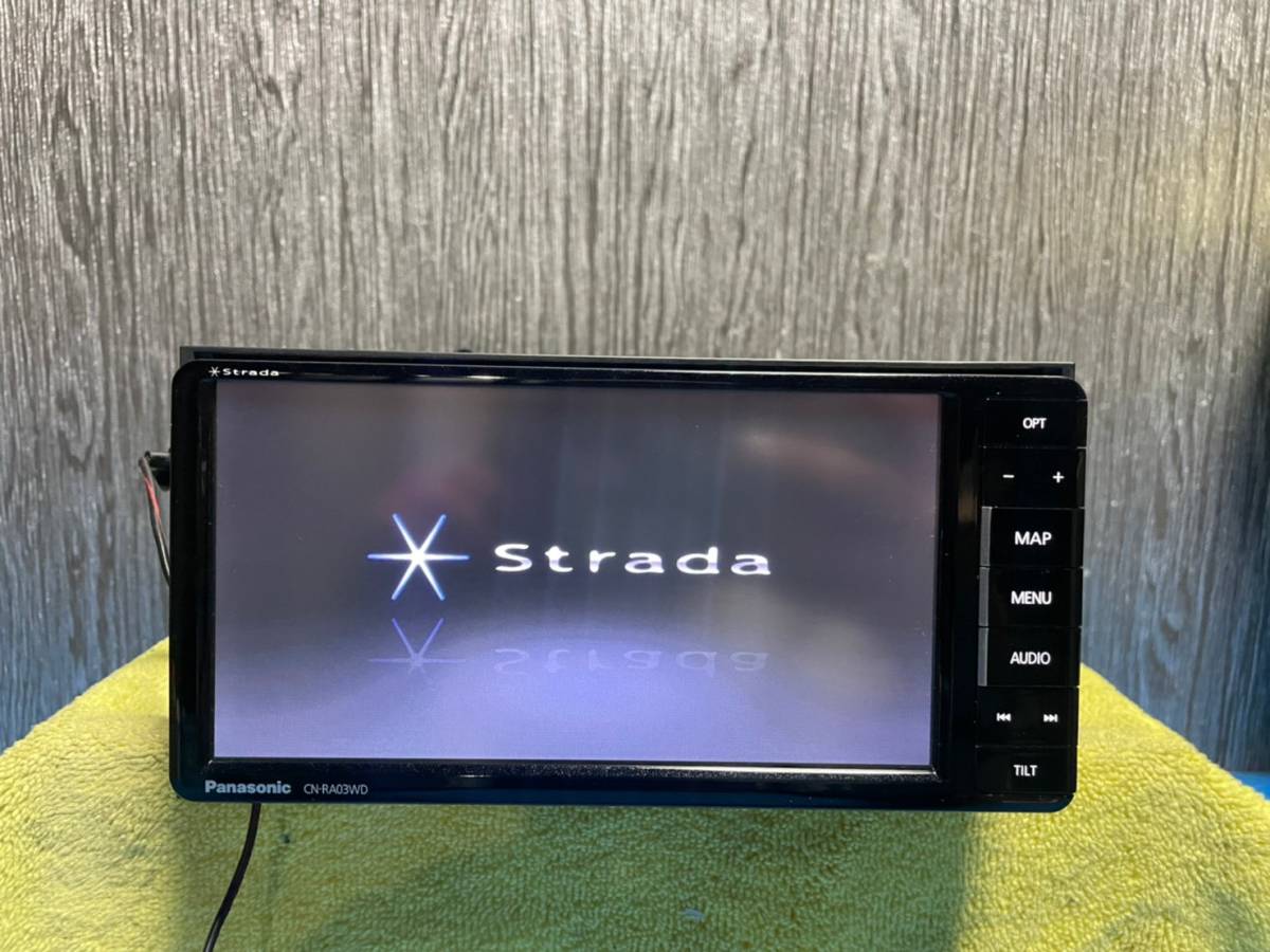 ☆Panasonic strada パナソニック ストラーダ CN-RA03WD メモリーナビ