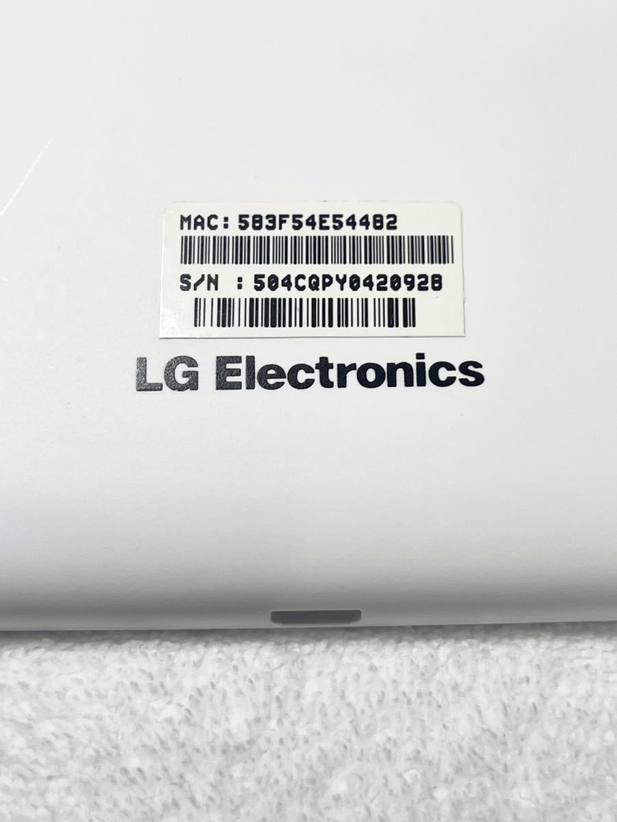 LG-V480 LG G Pad 8.0 8GB タブレット 端末 本体 デバイス コーティング済み　ホワイト　SIMフリー_画像6