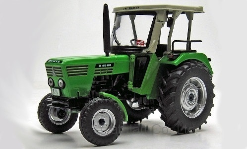 1/32 ドイツファール トラクター 農作業車 農場 ジオラマ Deutz D 45 06 green beige 1:32 weise-toys 80サイズ