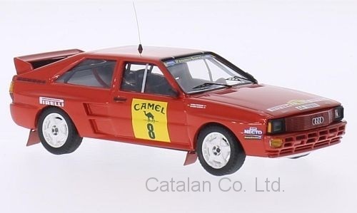 1/43 アウディ クワトロ クアトロ Audi スペイン ラリー Quattro A2 No.8 Campeonato Espana Rallys Tierra 1988 Trofeu 梱包サイズ60