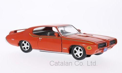 1/24 ポンティアック ジャッジ オレンジ Pontiac GTO Judge 1969 Motormax 梱包サイズ80