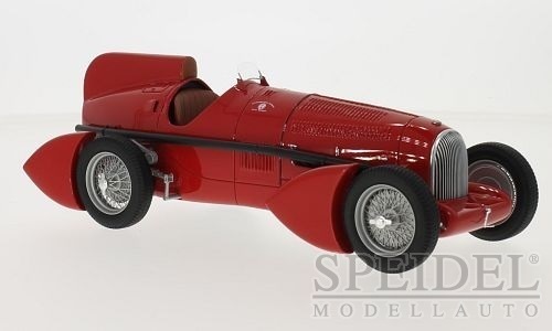 1/18 アルファロメオ ティーポ 赤 レッド RED Alfa Romeo Tipo B P3 Aerodinamica 1934 BoS-Models 梱包サイズ80_画像1