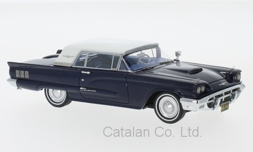 1/43 フォード サンダーバード ハードトップ Ford Thunderbird Hardtop ブルー ホワイト 青 白 1960 Neo 梱包サイズ60