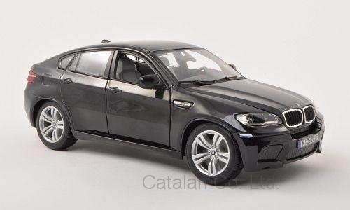 1/18 BMW X6 M メタリック ブラック 1:18 Bburago 梱包サイズ80_画像1
