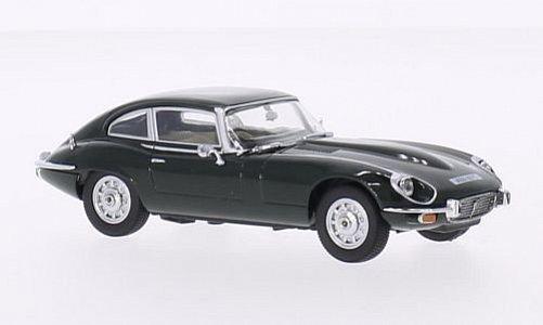 1/43 Jaguar E-Type V12 Coupe dark green RHD ジャガー Eタイプ クーペ 濃緑 ダークグリーン Oxford 梱包サイズ60の画像1