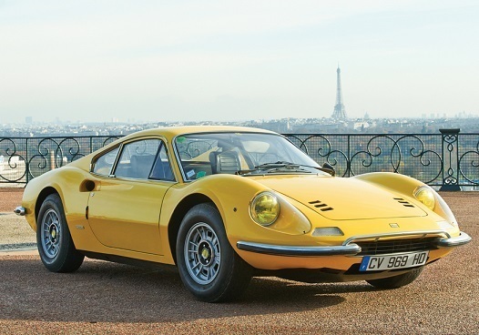 1/87 フェラーリー ディーノ イエロー 黄色 Ferrari Dino 246 GT yellow 1969 1:87 PCX87 新品 梱包サイズ60_画像2