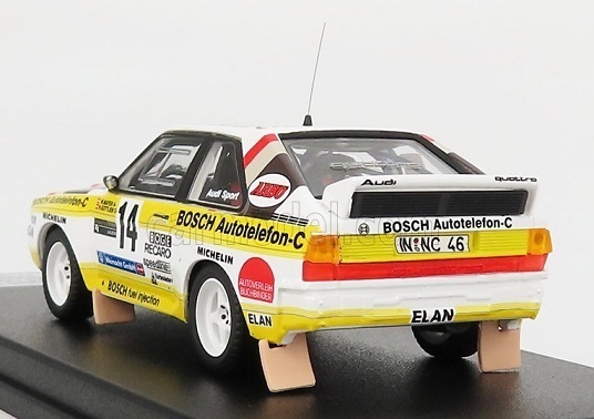 1/43 アウディ スポーツ クワトロ ボッシュ Audi Sport quattro No.14 Bosch Internationale Steiermark Rally 1985 Trofeu 梱包サイズ60_画像3