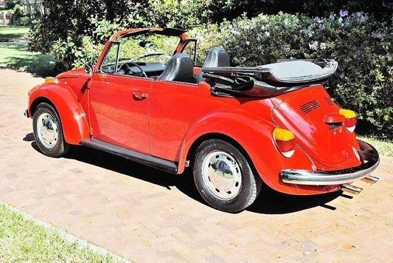 1/43 フォルクスワーゲン ビートル 赤 レッド コンバーチブル VW beetle Convertible red 1973 Premium X 1975 梱包サイズ60_画像3