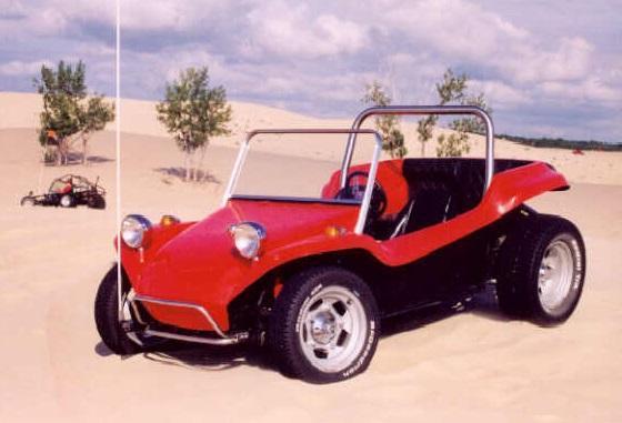 1/87 メイヤーズ マンクス デューン バギー RED 赤 レッド Meyers Manx Dune Buggy 1970 梱包サイズ60_画像2