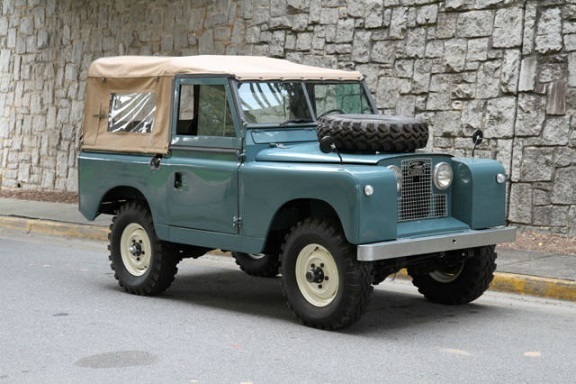 1/76 ランドローバー シリーズ1 ブルー 青 Land Rover Series 1 88 梱包サイズ60_画像2