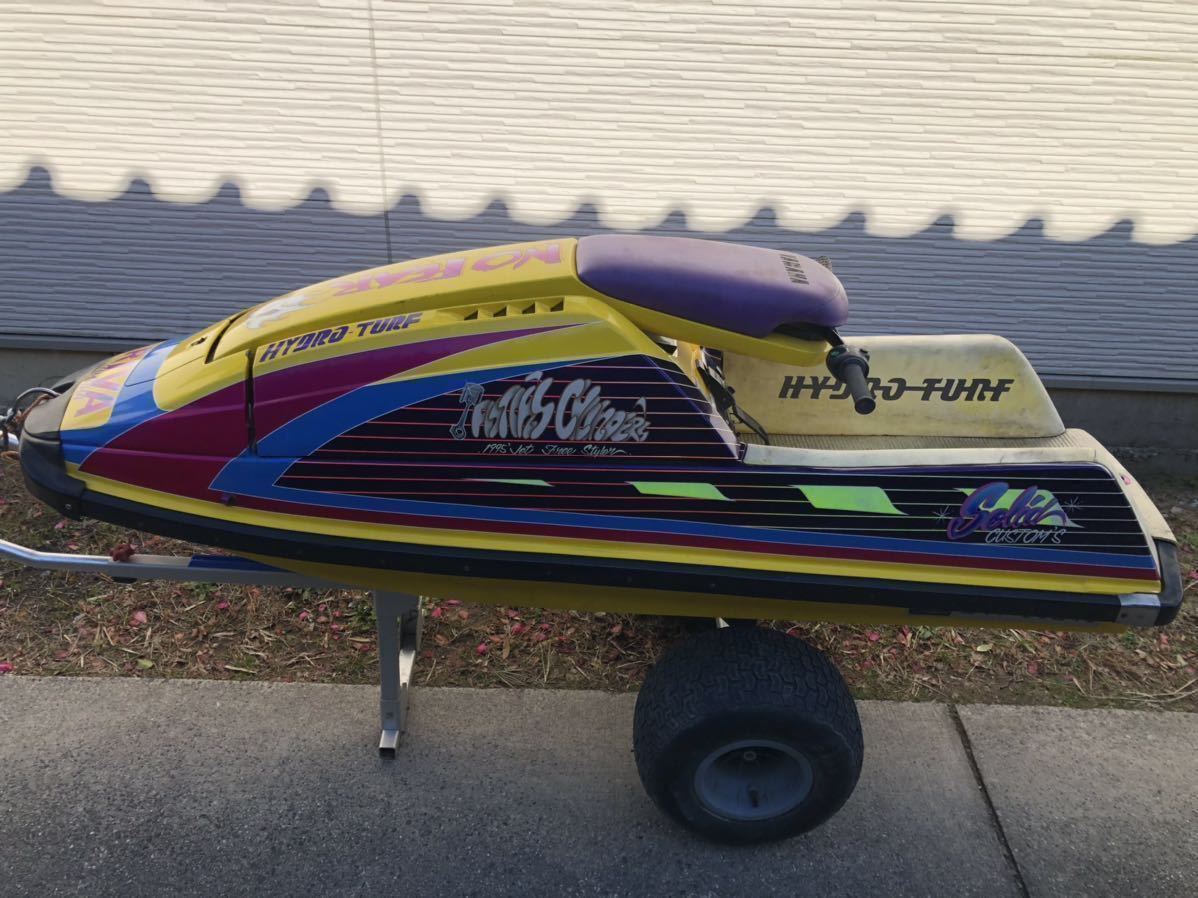 ヤマハ マリンジェット MJ-700SJ RIVA ジェットスキー カワサキ シードゥ ビンテージ オブジェ SE HYDROTURF ハイドロターフ