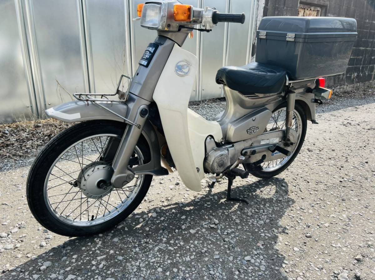 走行少ない美車 ☆ホンダHA02 スーパーカブ90カスタムゴールド色☆実走