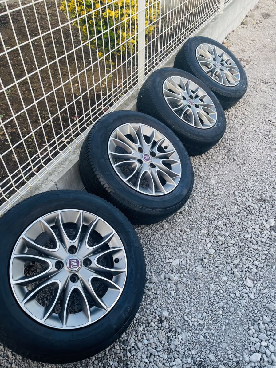 ◇ ☆ Fiatフィアット プント純正 タイヤホイール 15×6J +43 4H/100