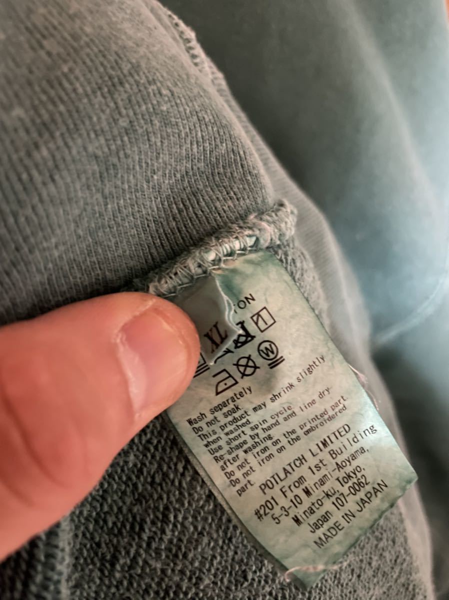 C.E overdye パーカー xl ハイネック シーイー | bioimune.com.br