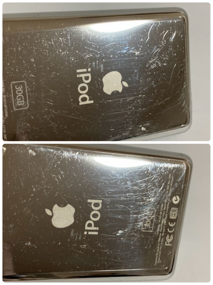 Apple iPod classic A1136 60GB / A1136 30GB×2 ジャンク品 3台セット_画像10