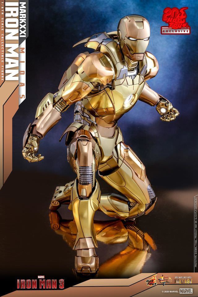 MMS586 ホットトイズ DIECAST 1/6スケールフィギュア アイアンマン3