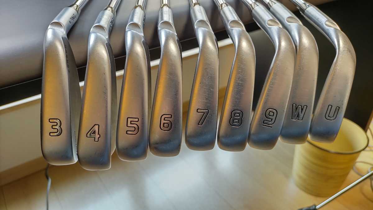 PING i500 アイアン 3-UW 9本 グリーンドット DG S200