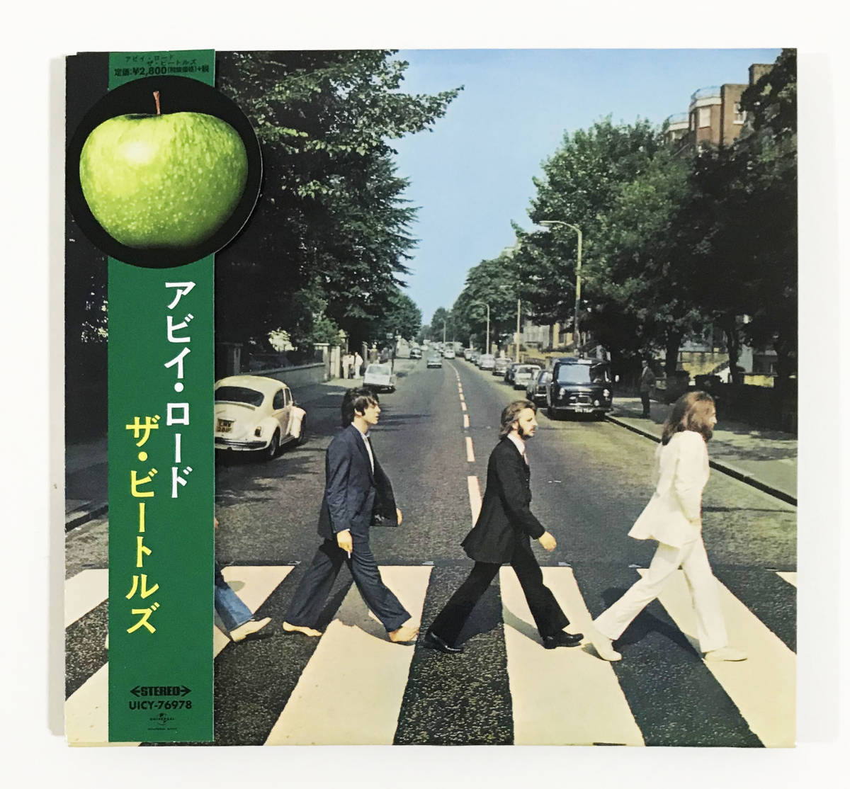 【送料無料！】THE BEATLES ザ・ビートルズ 2014年盤「Abbey Road アビイ・ロード」紙ジャケCD 赤ステッカー_画像4