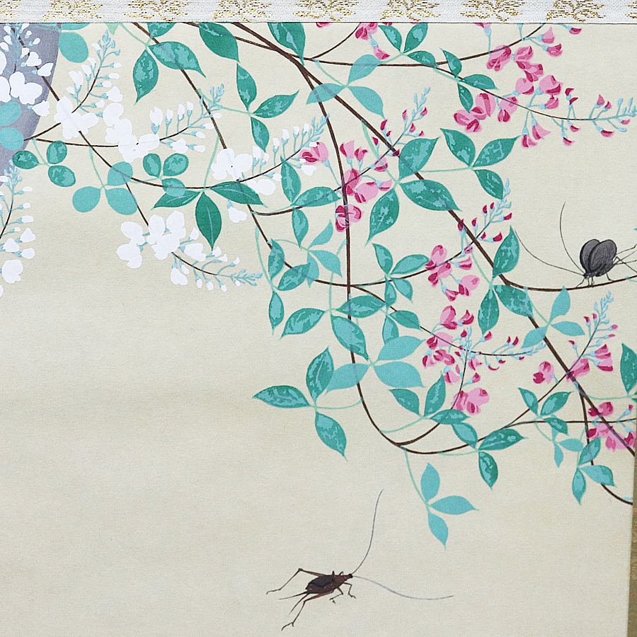 □手摺り木版画□ 酒井抱一「四季花鳥図巻 秋」<送料無料> | www