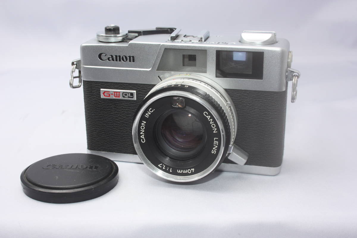 ☆良品☆ キャノン CANON Canonet QL17 G-III ☆良品☆ キャノン CANON Canonet QL17 G-III