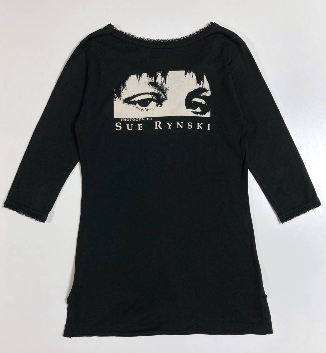 Hysterics パティ スミス 七分袖 ロング丈 Tシャツ SUE RYNSKI スーリンスキー ヒステリックグラマー HYSTERIC GLAMOUR_画像3