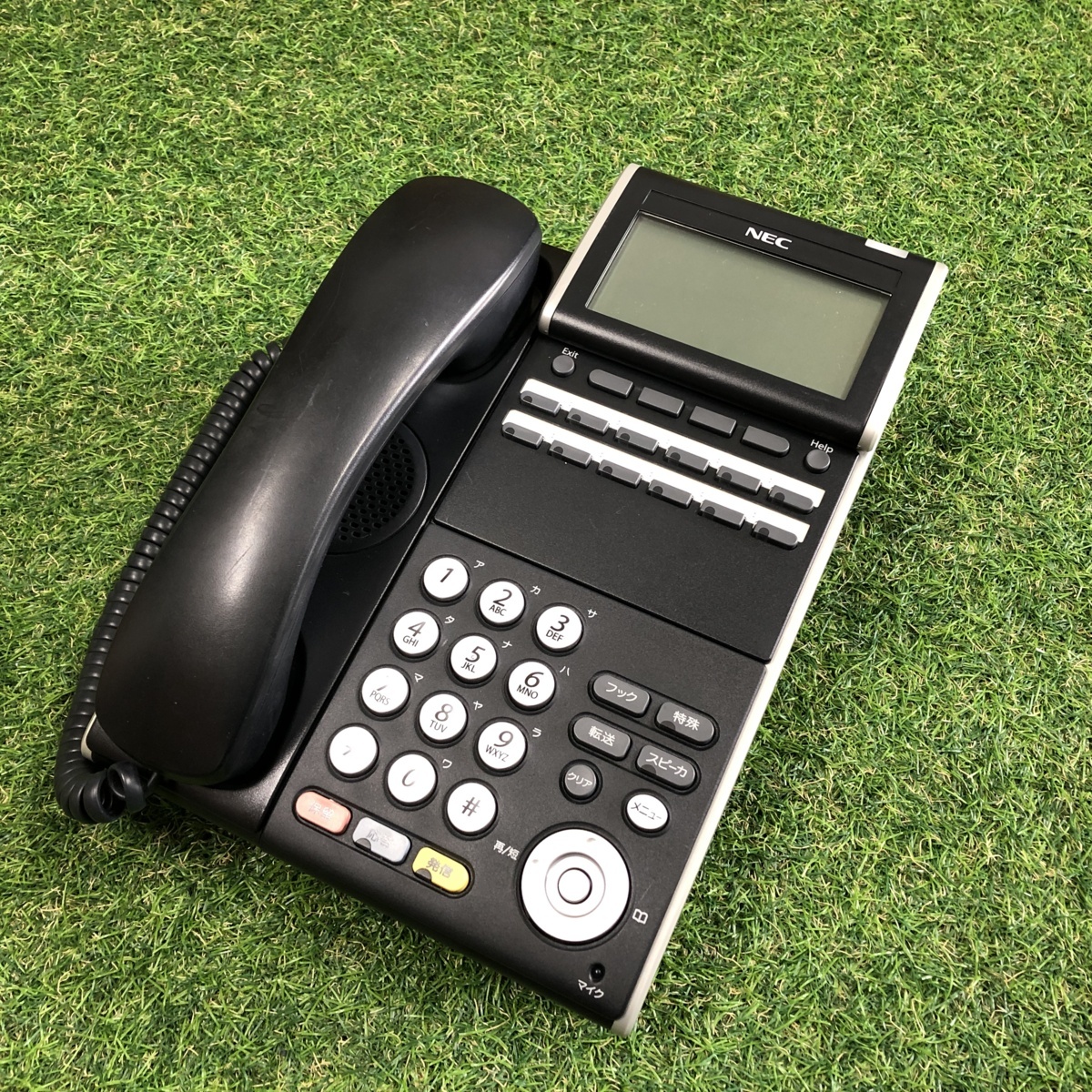 動作確認 清掃済み 推奨 NEC DTL-12D-1D BK 今月限定 特別大特価 12ボタン電話機 アスパイヤX ビジネスフォン