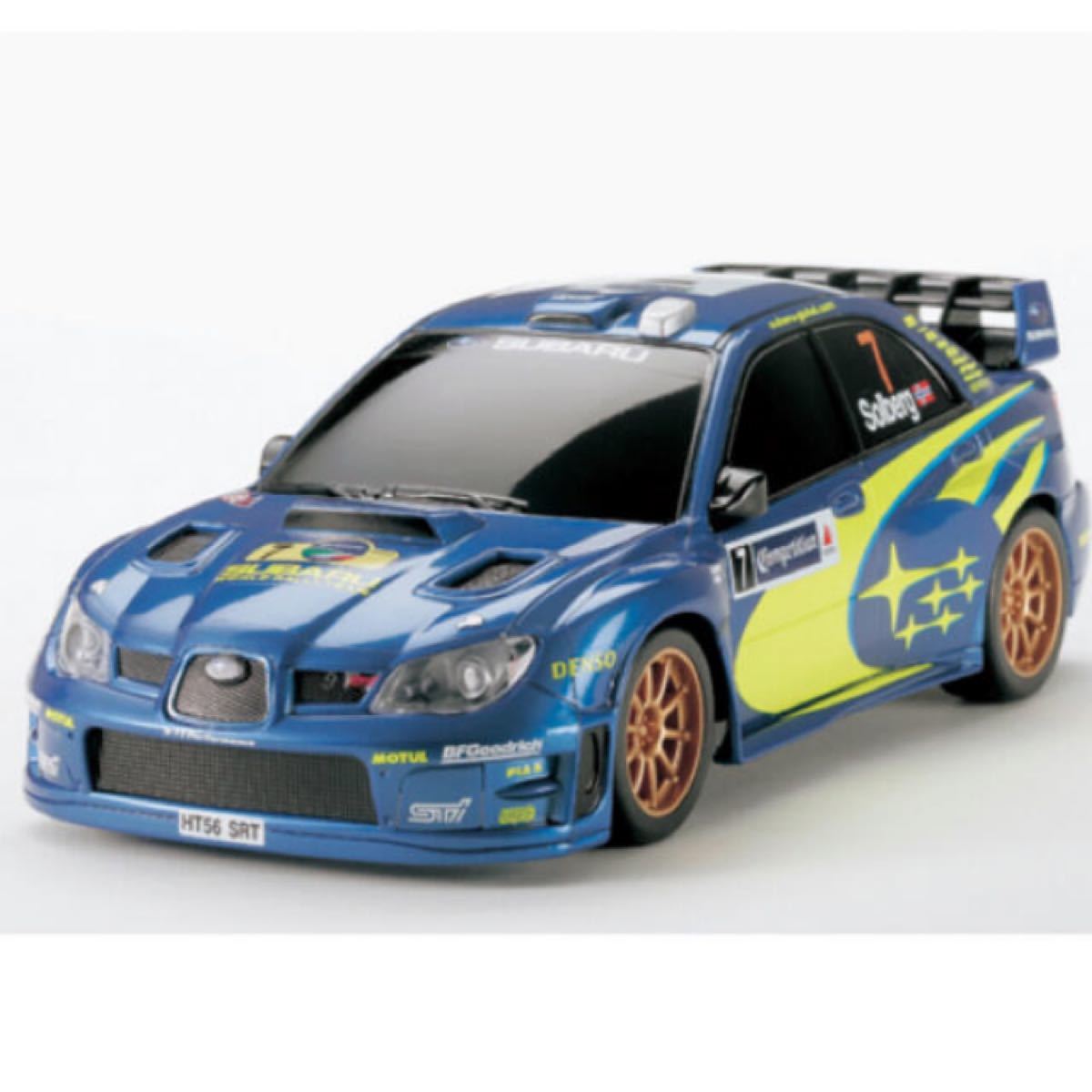 ラジコンカー　リアルドライブ　スバル インプレッサ WRC 2007　ブルー　