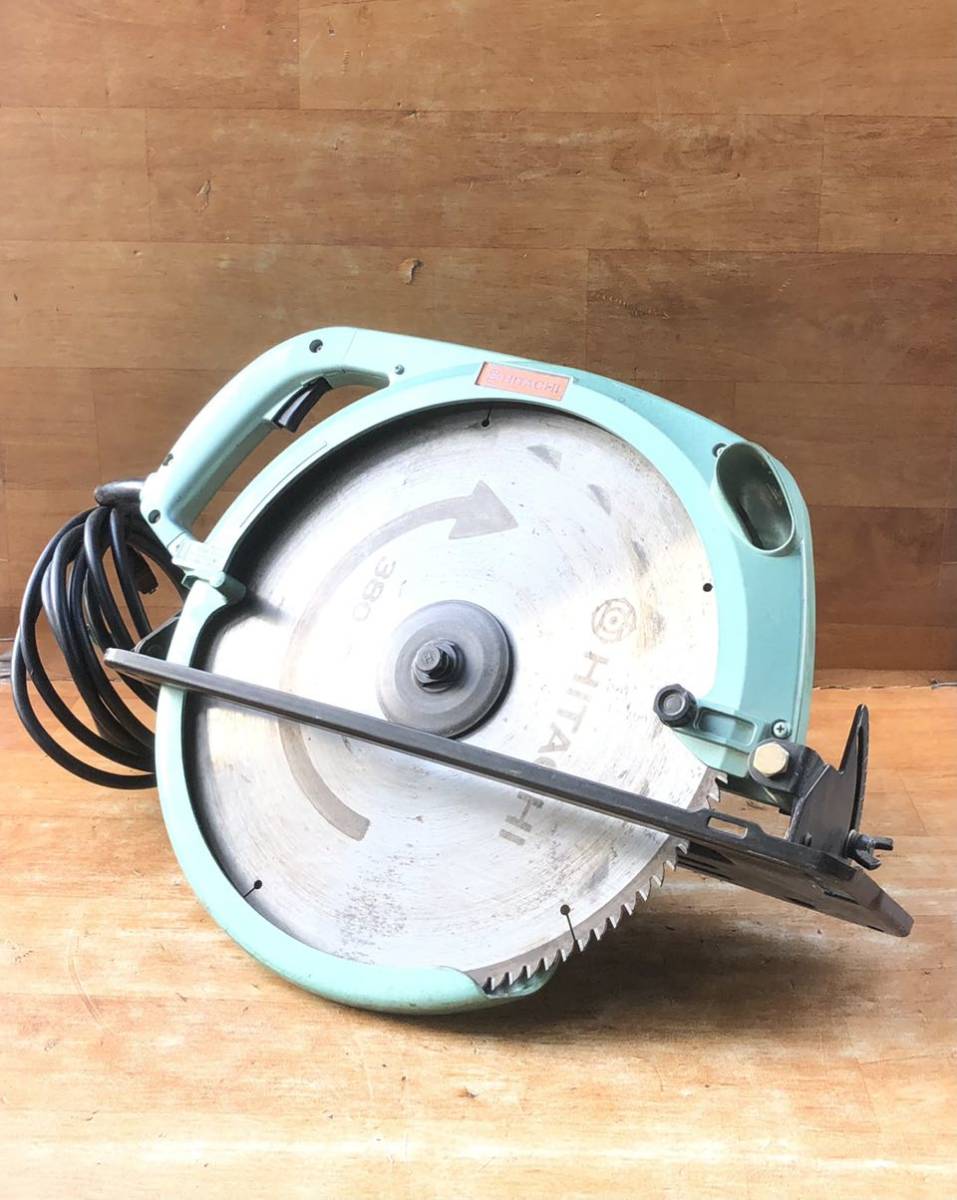 ヤフオク! - 動作確認済 日立工機 382mm ブレーキ付丸のこ C15...