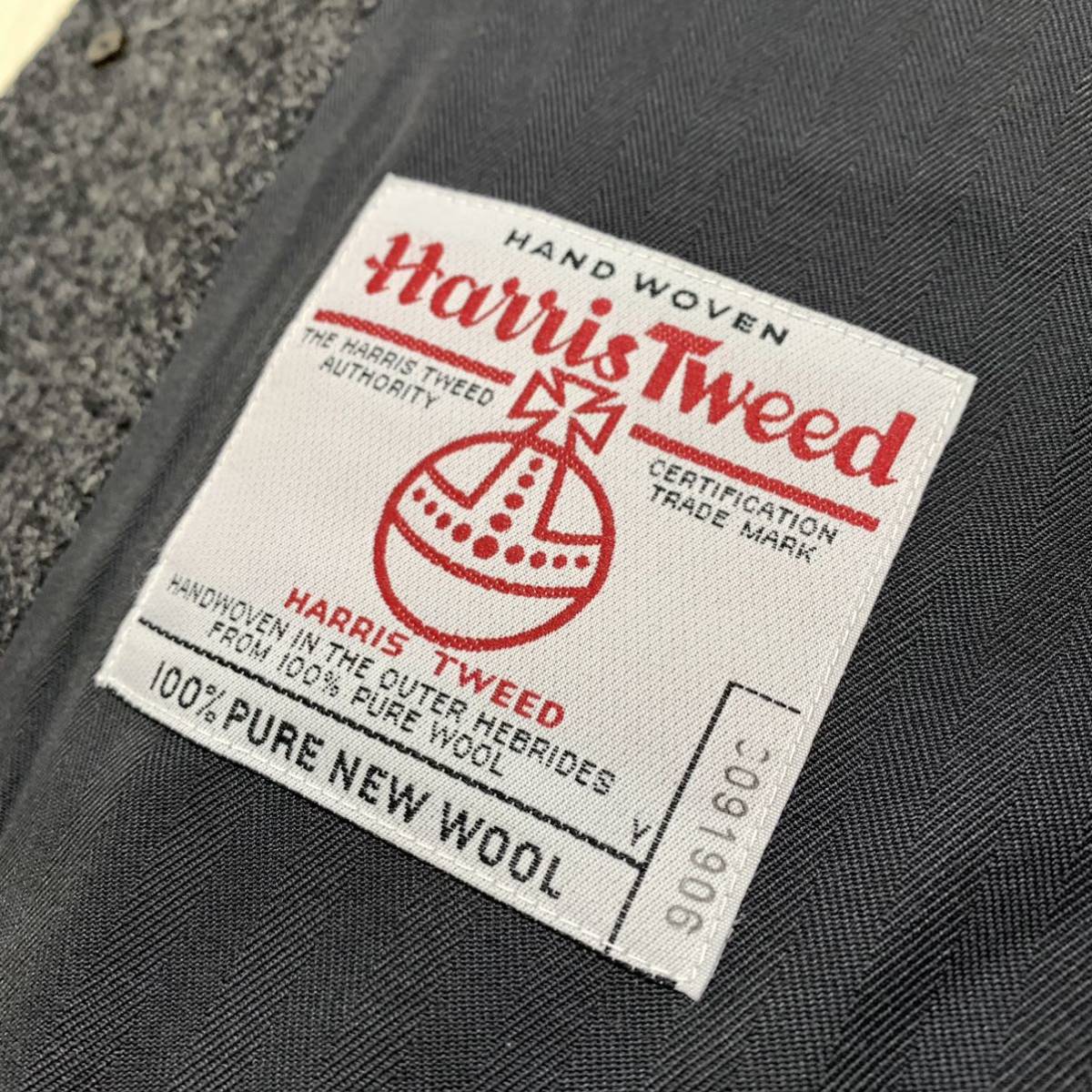 R @ 美品 / 極上!! HARRIS TWEED'ハリスツイード'生地 Timberland