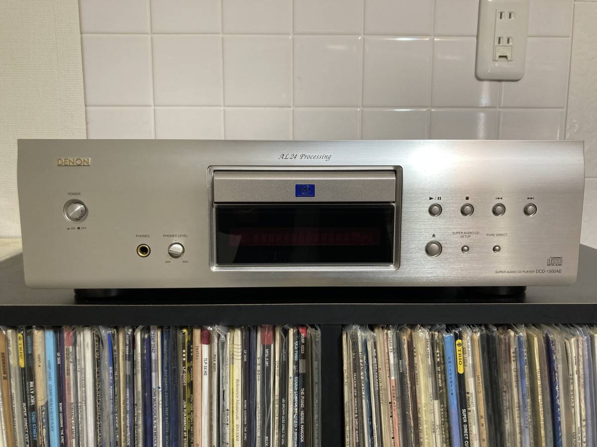 オーディオ機器 その他 DENON デノン デンオン SACD/CDプレーヤー DCD-1500AE ジャンク品 再生 