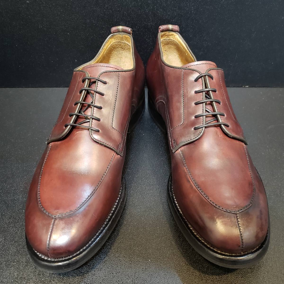 サルトリゴールド（SARTORI GOLD） イタリア製革靴 ボルドー 42