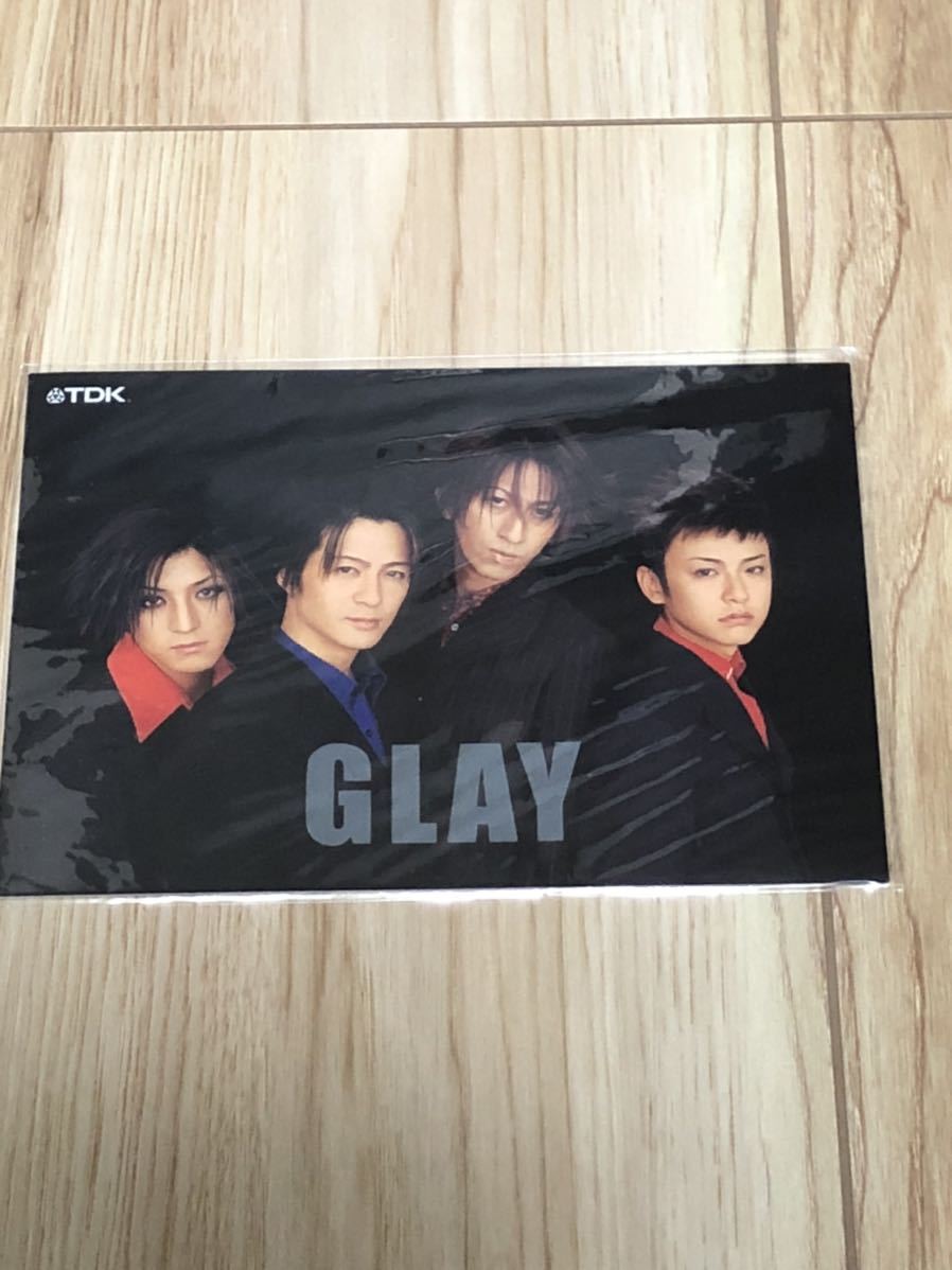 GLAYオリジナルポストカード　TDK_画像1