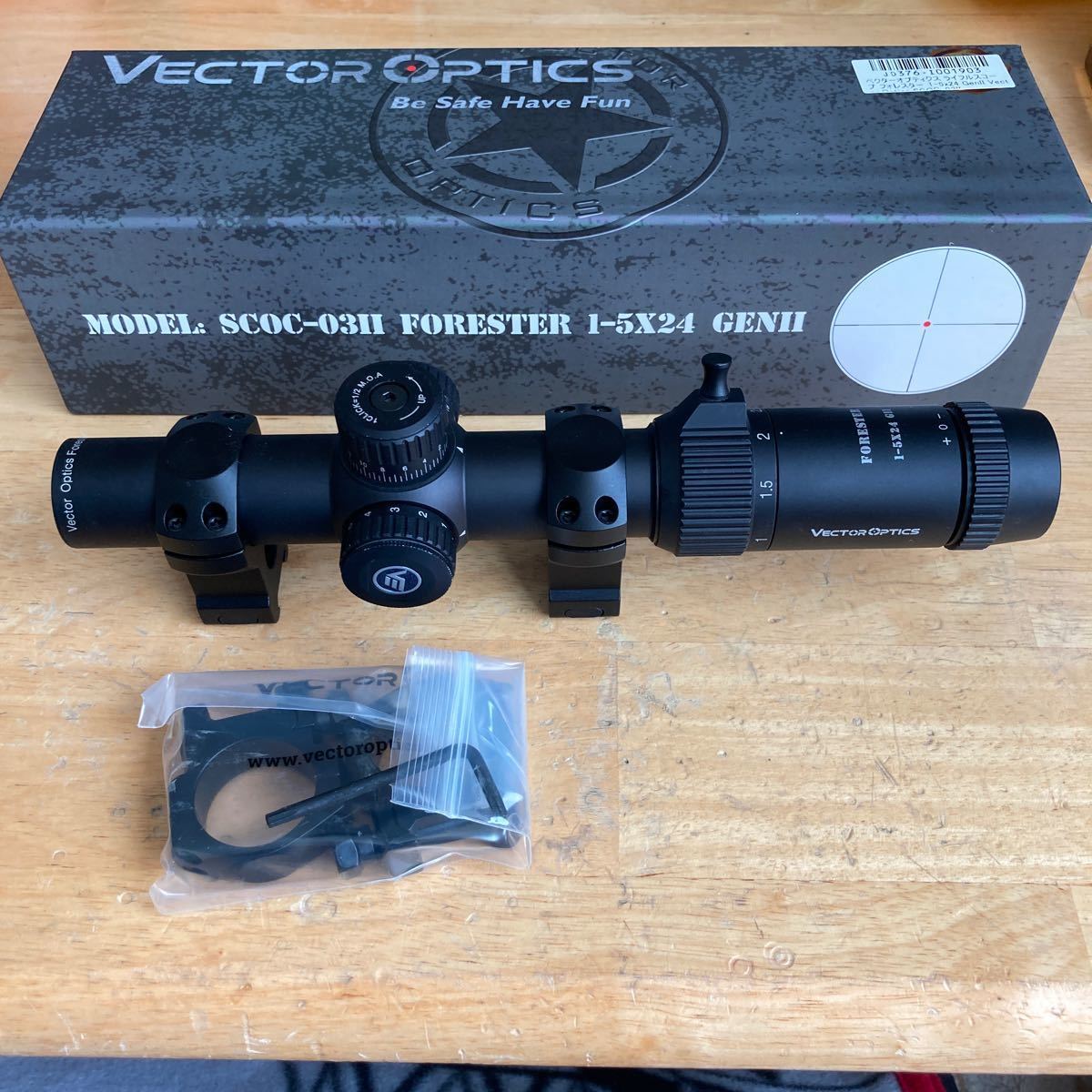 Vector Optics FORESTER gen2 ベクターオプティクス ライフルスコープ 