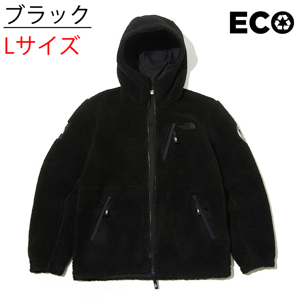 ブラックLサイズ【韓国モデル】THE NORTH FACE RIMO HOOD FLEECE