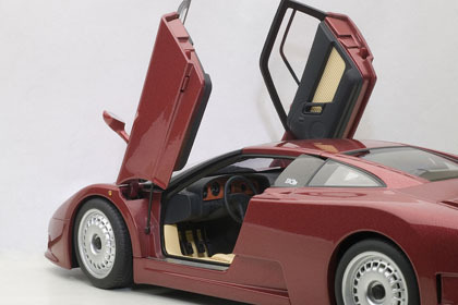 AUTO art 70977 1/18 ブガッティ EB110 GT (ダークレッド) | www