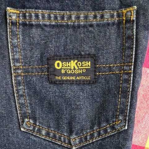 ベビー ボブソン OSHKOSH B'GOSH デニム ジーンズ 90 オシュコシュビゴッシュ 中古_画像6