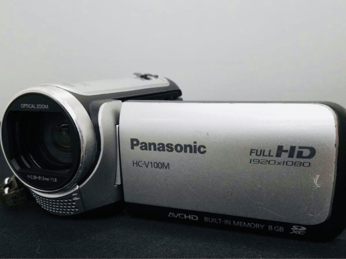 Panasonic デジタルハイビジョンビデオカメラ ビデオカメラ HCV100M
