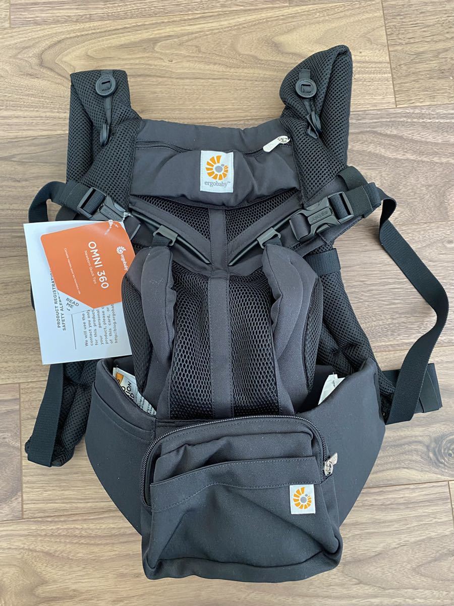 新品未使用】ergobaby omni 360 オニキスブラック onyx black エルゴ