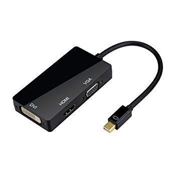 大流行中！ VAPS_1 Mini Displayport to DVI VGA ブラック 限定価格セール 変換アダプター HDMI 送込