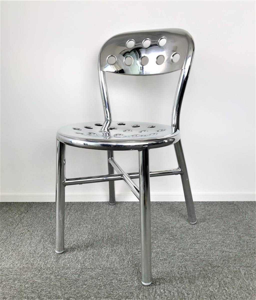 全国無料発送 美品 MAGIS Pipe Chair ジャスパー モリソンデザイン アルミニウム