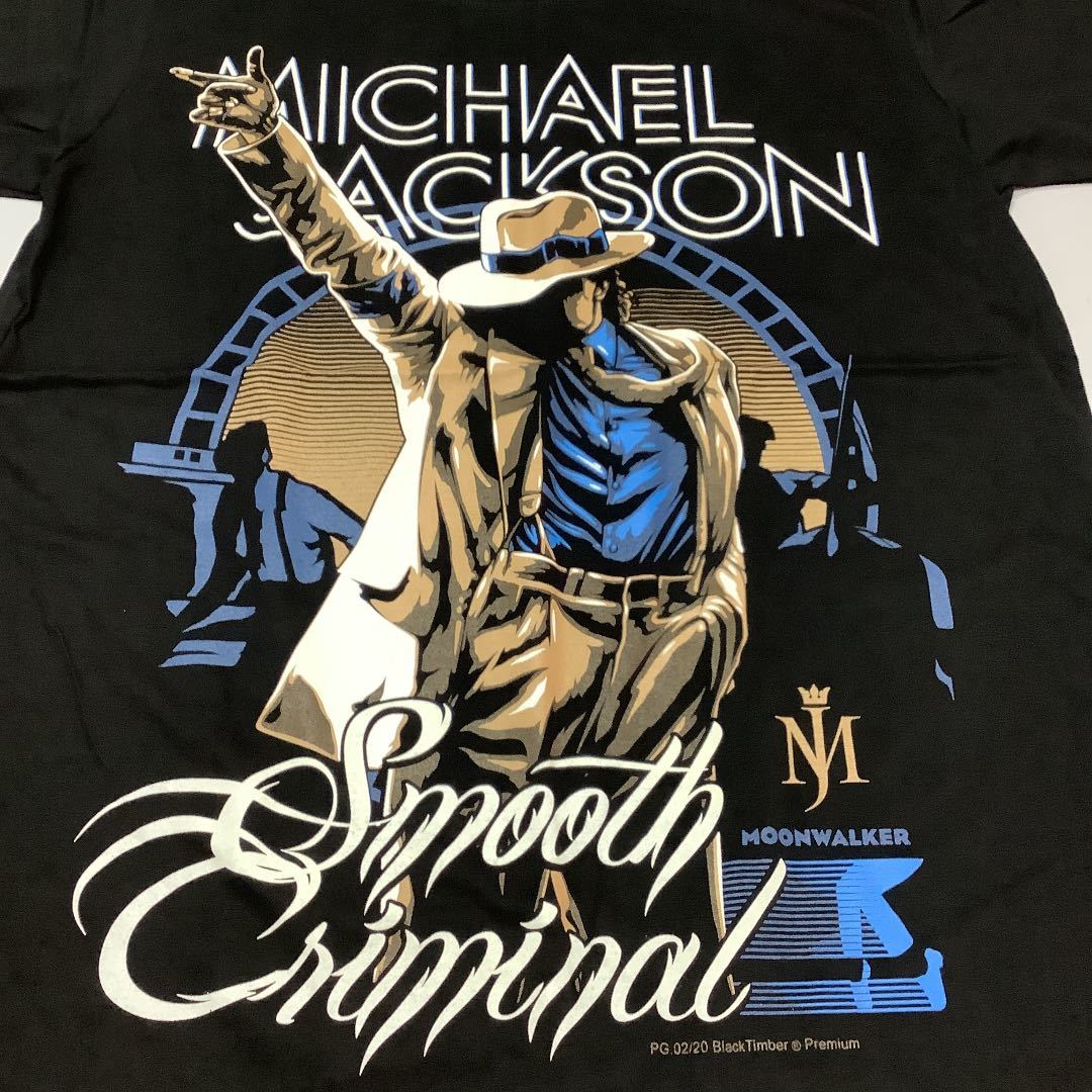 SR7A1. デザインTシャツ Mサイズ　Michael Jackson ② マイケルジャクソン_画像2