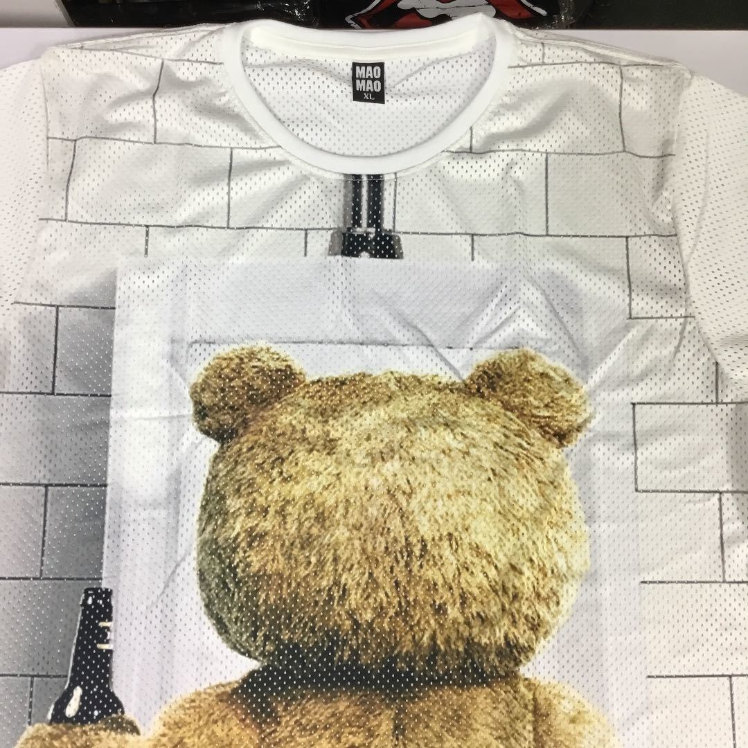 デザインメッシュTシャツ XLサイズ　テッド　ted ② DBR4C