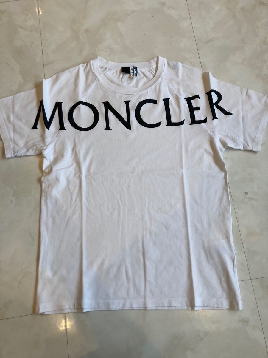 クリーニング済】モンクレール Tシャツ サイズS MONCLER 半袖Tシャツ