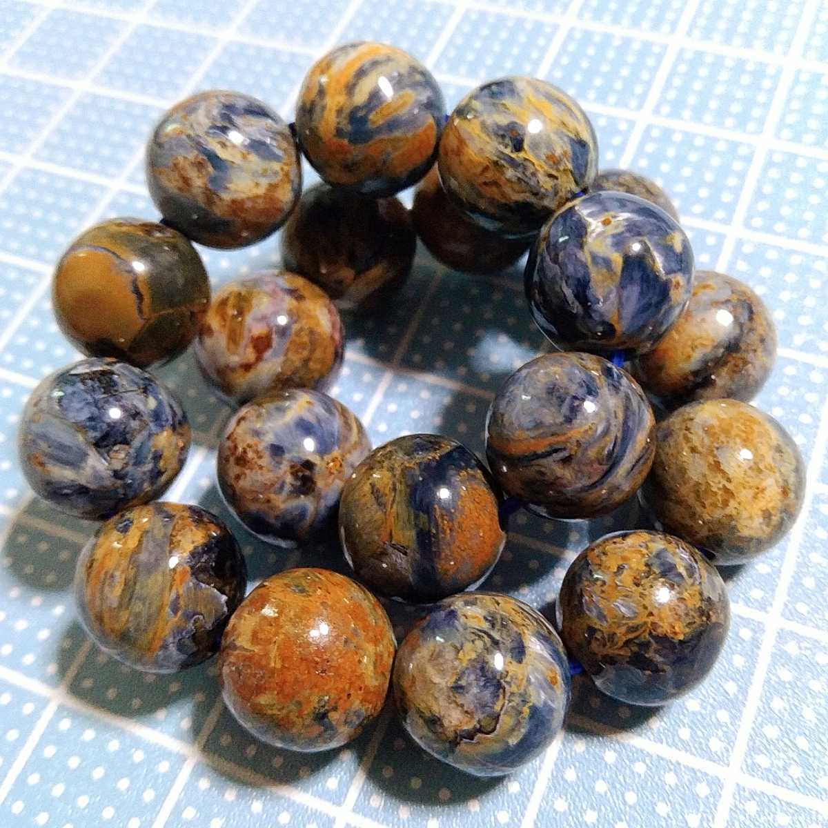 ピーターサイト ブレスレット 10mm 15cm Pietersite テンペスト
