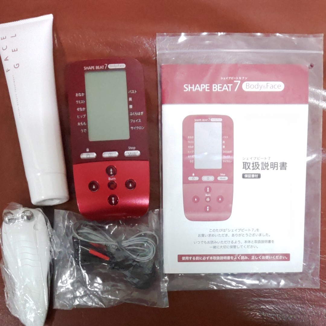 美品!SHAPE BEAT シェイプビートダブルコア 新品パッド付き伊藤超短波