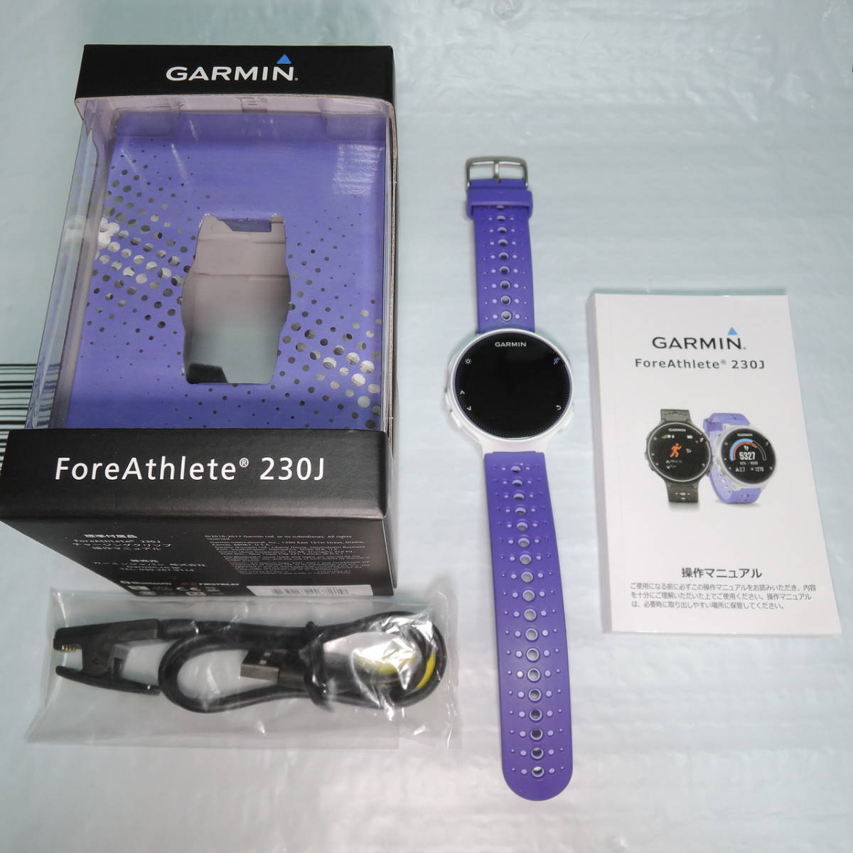 GARMIN ガーミン ForeAthlete 230J ランニングウォッチ GPS ＃２