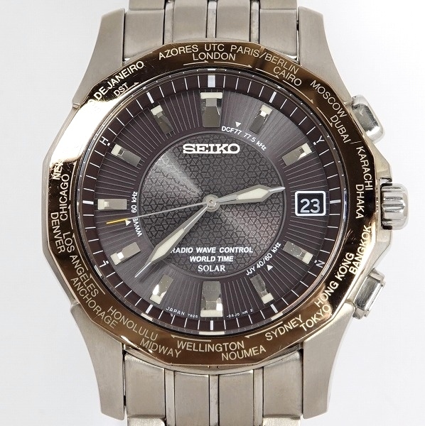 国産】 セイコー SEIKO ブライツ 中古美品 チタン SAGZ031メンズ