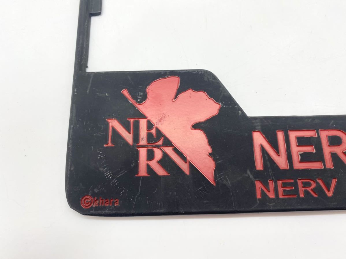 エヴァンゲリオン】ナンバーフレーム NERV 新劇場版 車用 エヴァンゲリオン】ナンバーフレーム NERV 新劇場版 車用