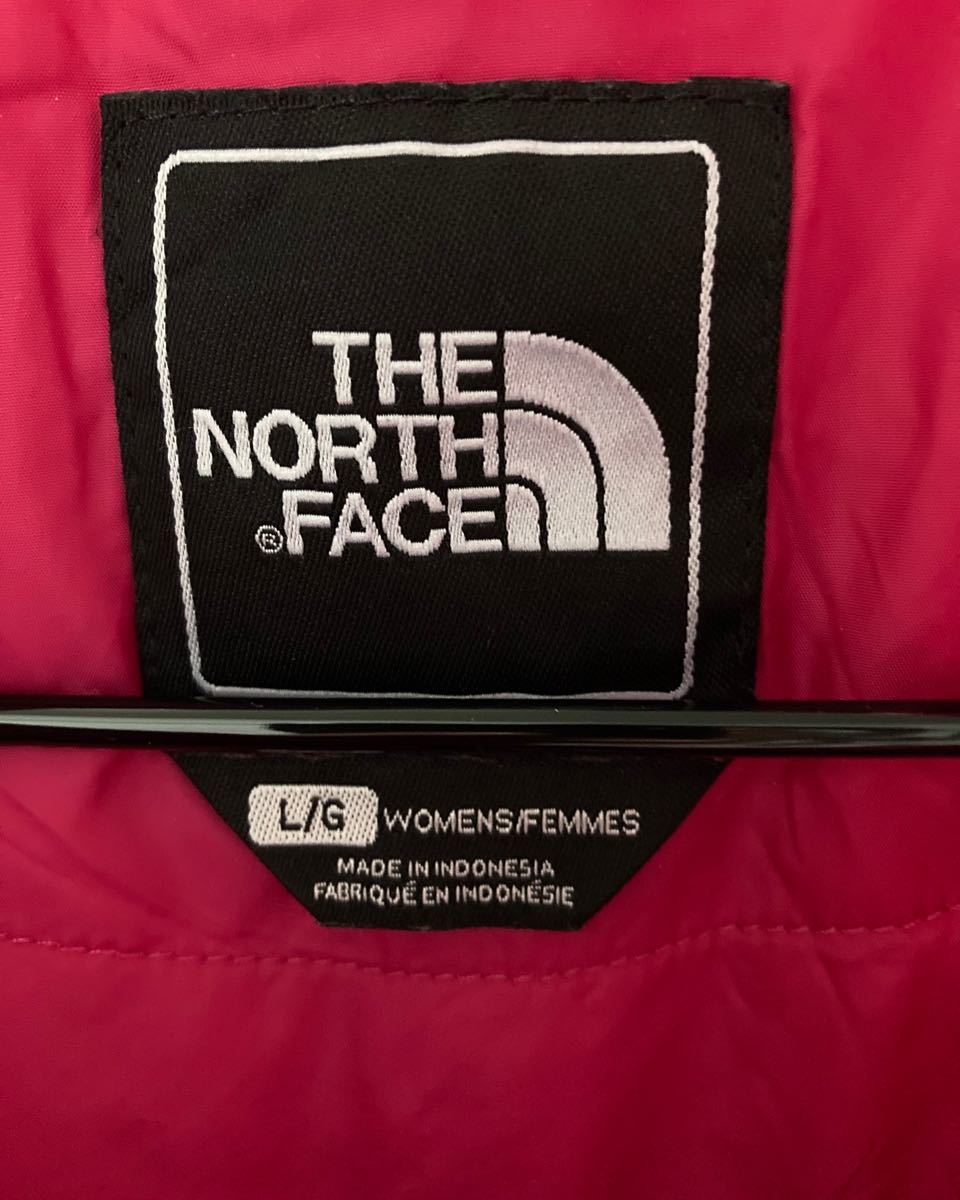 【年末限定】 THE NORTH FACE ノースフェイス ソフトシェルジャケット プリマロフト 中綿キルティング 赤系