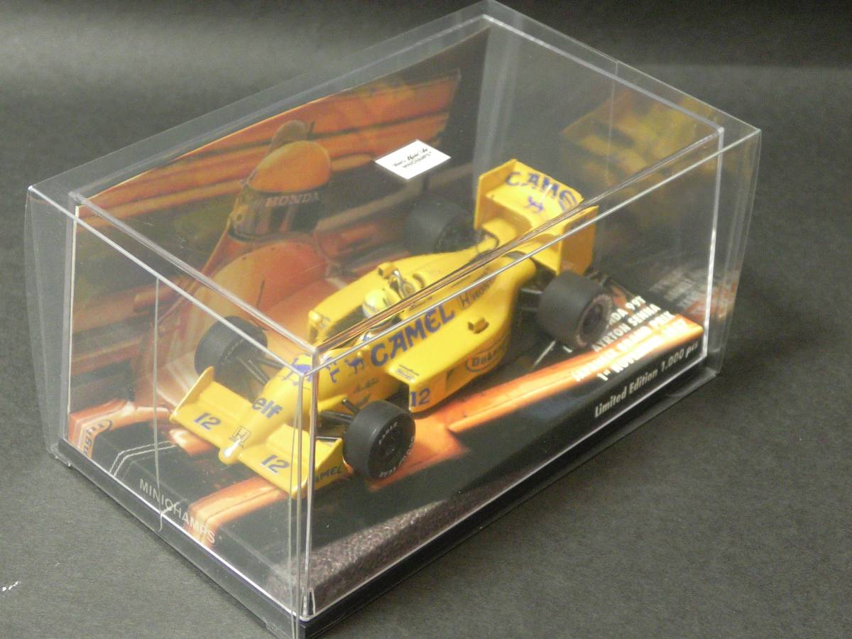 1/43 1987 LOTUS HONDA 99T AYRTON.SENNA #12 CAMELデカール仕様 1/43 1987 LOTUS HONDA 99T AYRTON.SENNA #12 CAMELデカール仕様